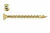 Viti Per Truciolare Testa Svasata Torx Acciaio Zincato Giallo- - Ø Mm.4,5X30 Filetto Mm.18 - Torx T25 - 500 Pezzi Ambrovit