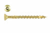 Viti Per Truciolare Testa Svasata Torx Acciaio Zincato Giallo- - Ø Mm.5X30 - Torx T25 - 200 Pezzi Ambrovit
