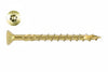 Viti Per Truciolare Testa Svasata Torx Acciaio Zincato Giallo- - Ø Mm.5X60 Filetto Mm.35 - Torx T25 - 200 Pezzi Ambrovit