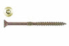 Viti Truciolare Testa Svasata Torx Acciaio Zincato Giallo Fm-Wood Pro- - Ø Mm.6X80 Filetto Mm.45 - 100 Pezzi Friulsider