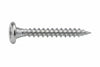 Vite Per Calcestruzzo Testa Svasata Piana Torx Zincata Bianca- - Ø Mm.7,5X 70 - 100 Pezzi Ambrovit