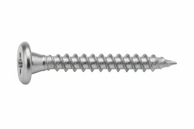 Vite Per Calcestruzzo Testa Svasata Piana Torx Zincata Bianca- - Ø Mm.7,5X 70 - 100 Pezzi Ambrovit