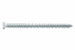 Vite Per Calcestruzzo Testa Svasata Piana Torx Zincata Bianca- - Ø Mm.7,5X182 - 100 Pezzi Ambrovit