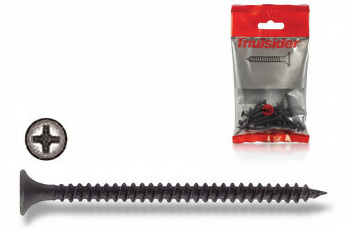 Viti Per Cartongesso Autofilettanti Phillips Tromp- - Ø Mm.3,5X25 In Blister Pz.50 - 10 Blister Friulsider