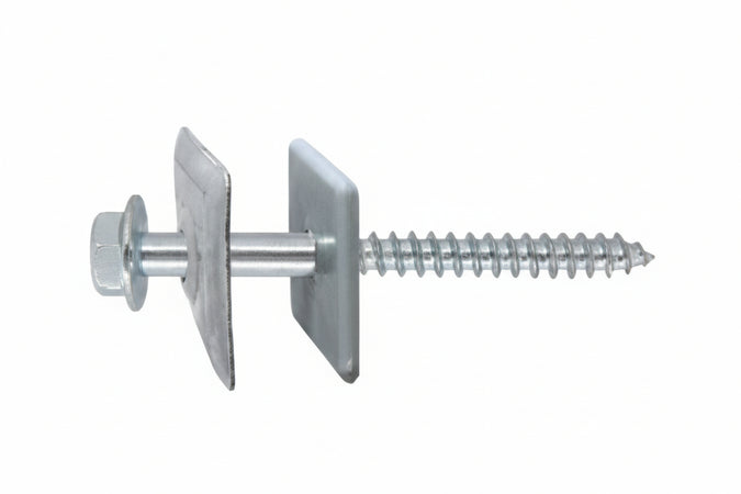 Vite Tirafondi Per Legno Autofiletante Acciaio Zincato Bianco Vl Ter- - Ø Mm.6X40 - 100 Pezzi Friulsider