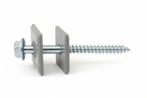 Vite Tirafondi Per Legno Autofiletante Acciaio Zincato Bianco Vl Ter- - Ø Mm.6X50 - 100 Pezzi Friulsider