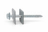Vite Tirafondi Per Legno Autofiletante Acciaio Zincato Bianco Vl Ter- - Ø Mm.6X60 - 100 Pezzi Friulsider