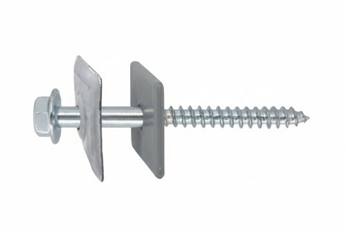 Vite Tirafondi Per Legno Autofiletante Acciaio Zincato Bianco Vl Ter- - Ø Mm.6X70 - 100 Pezzi Friulsider