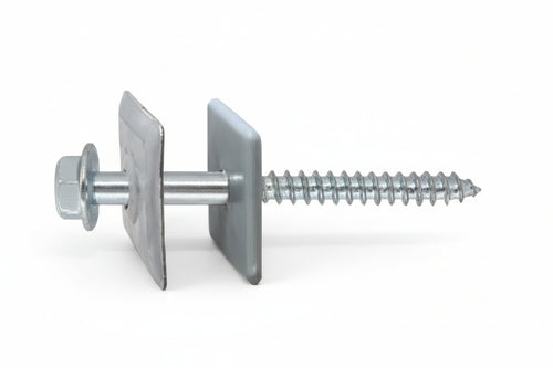 Vite Tirafondi Per Legno Autofiletante Acciaio Zincato Bianco Vl Ter- - Ø Mm.6X80 - 100 Pezzi Friulsider