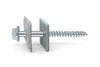 Vite Tirafondi Per Legno Autofiletante Acciaio Zincato Bianco Vl Ter- - Ø Mm.6X130 - 100 Pezzi Friulsider