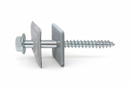 Vite Tirafondi Per Legno Autofiletante Acciaio Zincato Bianco Vl Ter- - Ø Mm.6X130 - 100 Pezzi Friulsider