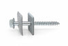 Vite Tirafondi Per Legno Autofiletante Acciaio Zincato Bianco Vl Ter- - Ø Mm.6X140 - 100 Pezzi Friulsider