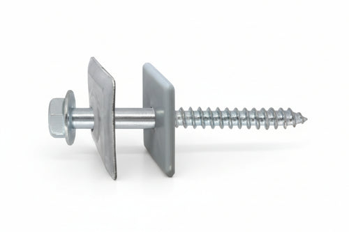 Vite Tirafondi Per Legno Autofiletante Acciaio Zincato Bianco Vl Ter- - Ø Mm.6X140 - 100 Pezzi Friulsider
