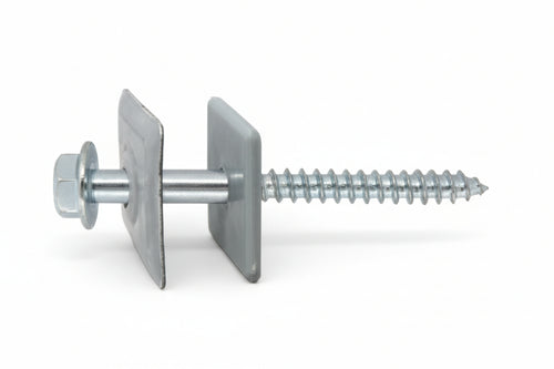 Vite Tirafondi Per Legno Autofiletante Acciaio Zincato Bianco Vl Ter- - Ø Mm.6X150 - 100 Pezzi Friulsider