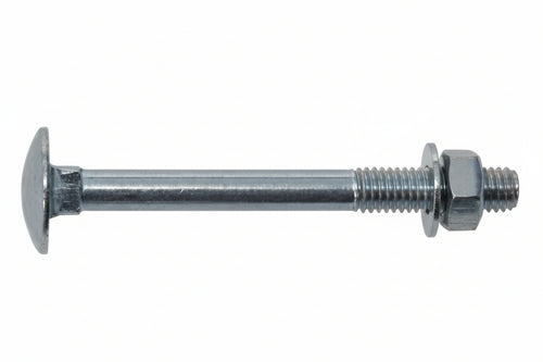 Bullone Acciaio Testa Tonda Con Dado- - Ø Mm.5X30 - 500 Pezzi Ambrovit