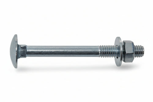 Bullone Acciaio Testa Tonda Con Dado- - Ø Mm.5X35 - 200 Pezzi Ambrovit