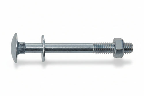 Bullone Acciaio Testa Tonda Con Dado- - Ø Mm.8X70 - 200 Pezzi Ambrovit