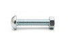 Bullone Acciaio Testa Tonda Con Dado- - Ø Mm.8X140 - 50 Pezzi Ambrovit