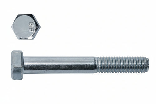 Viti Per Metallo 8.8 Testa Esagonale Parzialmente Filettate- - Ø Mm.12X80 - 50 Pezzi Ambrovit