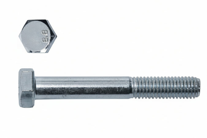 Viti Per Metallo 8.8 Testa Esagonale Parzialmente Filettate- - Ø Mm.12X90 - 50 Pezzi Ambrovit