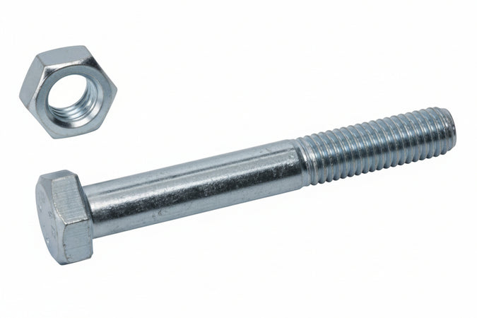 Viti Per Metallo 8.8 Testa Esagonale Parzialmente Filettate- - Ø Mm.12X140 - 25 Pezzi Ambrovit