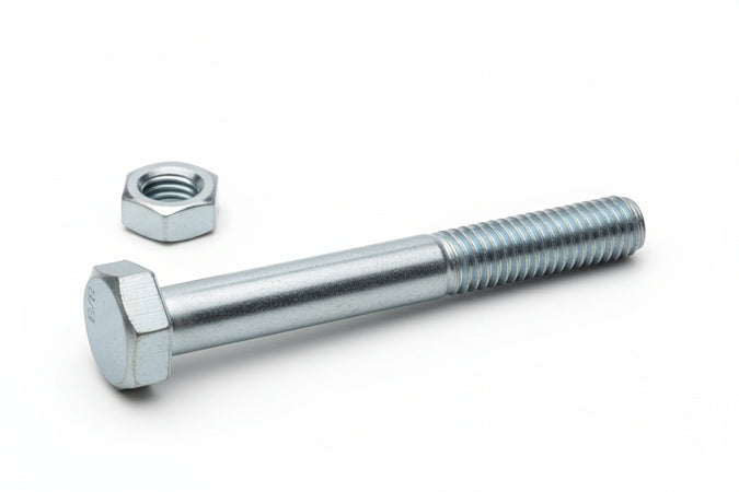 Viti Per Metallo 8.8 Testa Esagonale Parzialmente Filettate- - Ø Mm.16X60 - 25 Pezzi Ambrovit