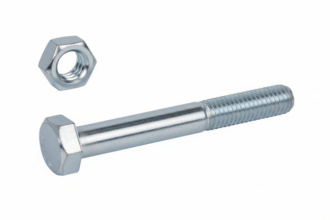 Viti Per Metallo 8.8 Testa Esagonale Parzialmente Filettate- - Ø Mm.20X180 - 10 Pezzi Ambrovit