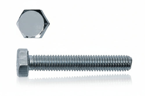 Viti Per Metallo 8.8 Testa Esagonale Interamente Filettate- - Ø Mm.6X16 - 500 Pezzi Ambrovit