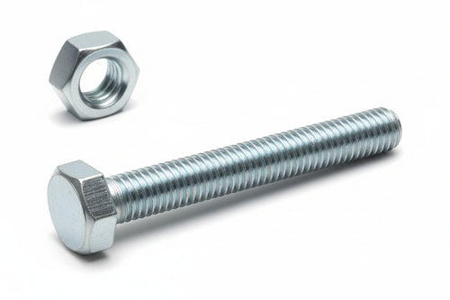 Viti Per Metallo 8.8 Testa Esagonale Interamente Filettate- - Ø Mm.6X25 - 500 Pezzi Ambrovit