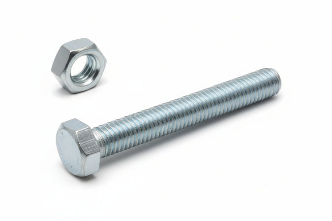 Viti Per Metallo 8.8 Testa Esagonale Interamente Filettate- - Ø Mm.8X16 - 200 Pezzi Ambrovit