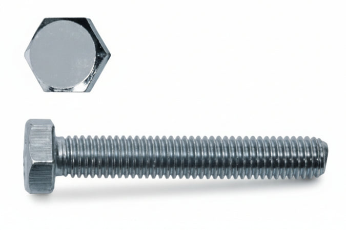 Viti Per Metallo 8.8 Testa Esagonale Interamente Filettate- - Ø Mm.8X25 - 200 Pezzi Ambrovit