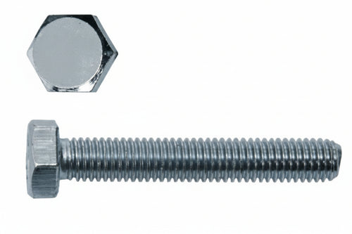 Viti Per Metallo 8.8 Testa Esagonale Interamente Filettate- - Ø Mm.10X60 - 100 Pezzi Ambrovit