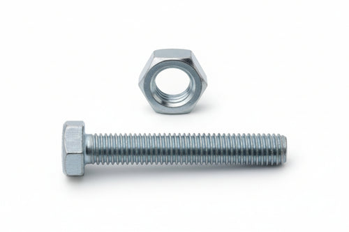 Viti Per Metallo 8.8 Testa Esagonale Interamente Filettate- - Ø Mm.10X100 - 50 Pezzi Ambrovit