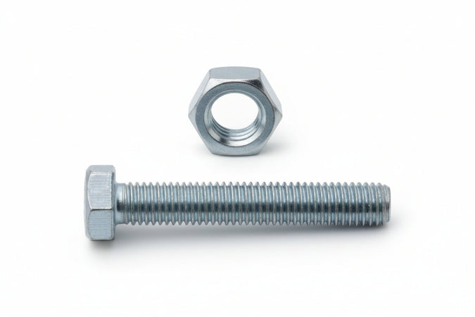 Viti Per Metallo 8.8 Testa Esagonale Interamente Filettate- - Ø Mm.10X100 - 50 Pezzi Ambrovit