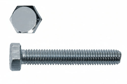 Viti Per Metallo 8.8 Testa Esagonale Interamente Filettate- - Ø Mm.12X20 - 100 Pezzi Ambrovit