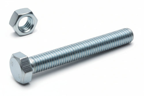 Viti Per Metallo 8.8 Testa Esagonale Interamente Filettate- - Ø Mm.12X50 - 50 Pezzi Ambrovit