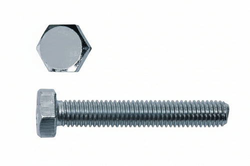 Viti Per Metallo 8.8 Testa Esagonale Interamente Filettate- - Ø Mm.12X60 - 50 Pezzi Ambrovit