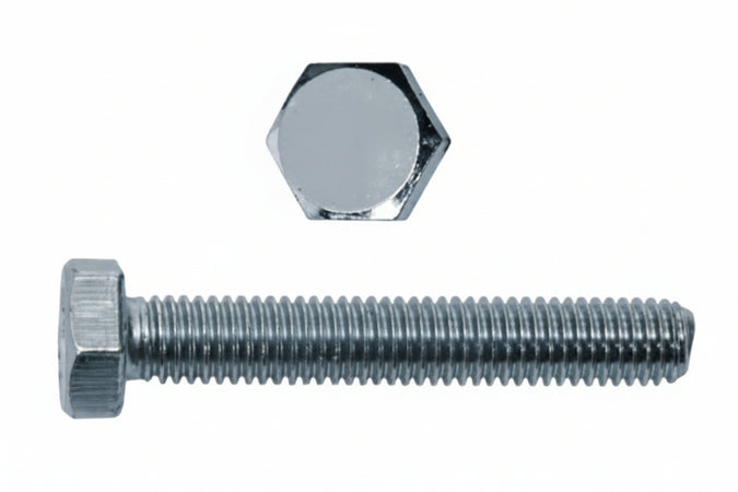 Viti Per Metallo 8.8 Testa Esagonale Interamente Filettate- - Ø Mm.14X80 - 25 Pezzi Ambrovit