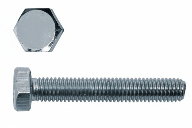 Viti Per Metallo 8.8 Testa Esagonale Interamente Filettate- - Ø Mm.16X70 - 25 Pezzi Ambrovit