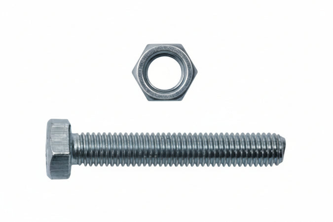 Viti Per Metallo 8.8 Testa Esagonale Interamente Filettate- - Ø Mm.20X50 - 25 Pezzi Ambrovit