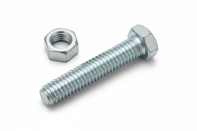 Viti Per Metallo 8.8 Testa Esagonale Interamente Filettate- - Ø Mm.22X80 - 10 Pezzi Ambrovit