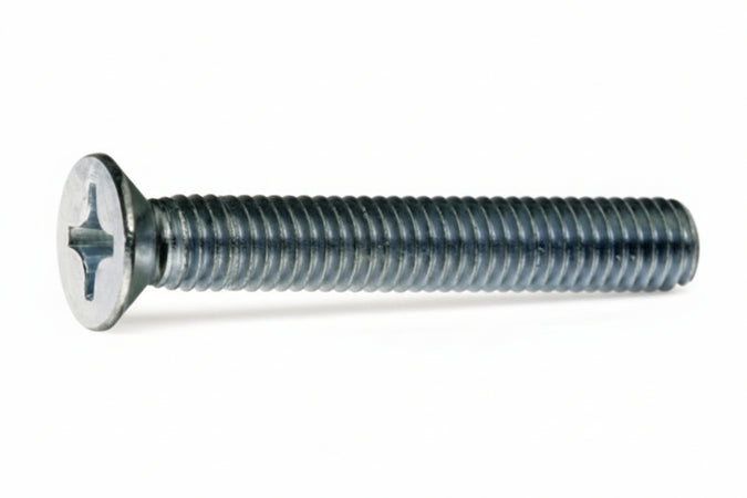 Viti Per Metallo 4.8 Testa Svasata Piana- - Ø Mm.3X40 - 500 Pezzi Ambrovit