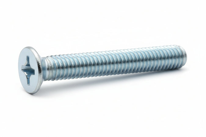 Viti Per Metallo 4.8 Testa Svasata Piana- - Ø Mm.5X30 - 200 Pezzi Ambrovit