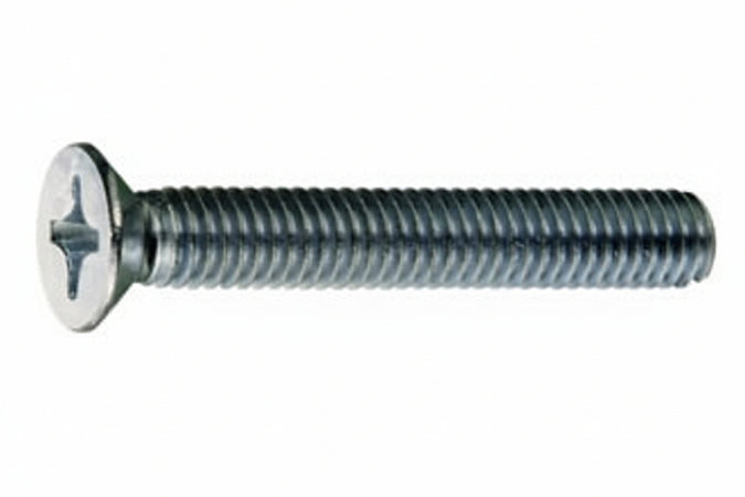 Viti Per Metallo 4.8 Testa Svasata Piana- - Ø Mm.6X20 - 500 Pezzi Ambrovit
