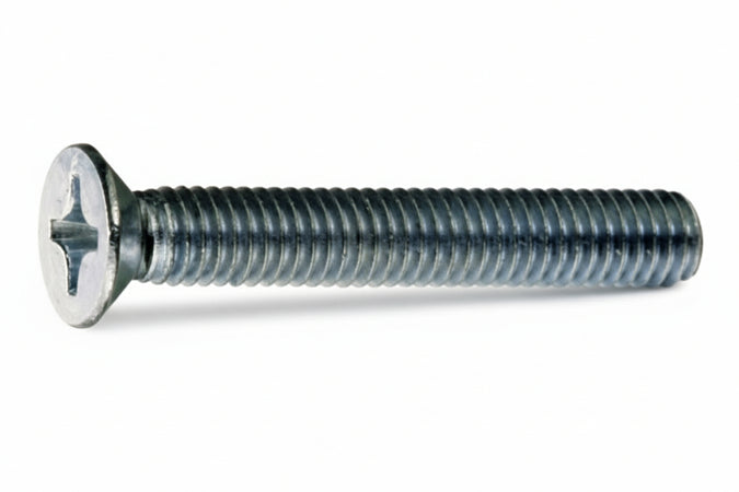 Viti Per Metallo 4.8 Testa Svasata Piana- - Ø Mm.6X30 - 200 Pezzi Ambrovit