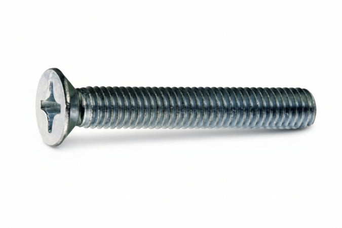 Viti Per Metallo 4.8 Testa Svasata Piana- - Ø Mm.6X35 - 200 Pezzi Ambrovit