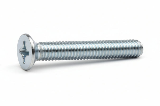 Viti Per Metallo 4.8 Testa Svasata Piana- - Ø Mm.8X40 - 100 Pezzi Ambrovit