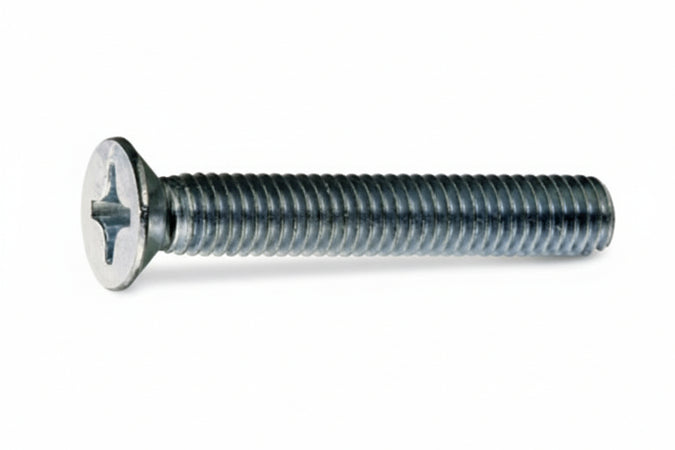 Viti Per Metallo 4.8 Testa Svasata Piana- - Ø Mm.8X60 - 100 Pezzi Ambrovit