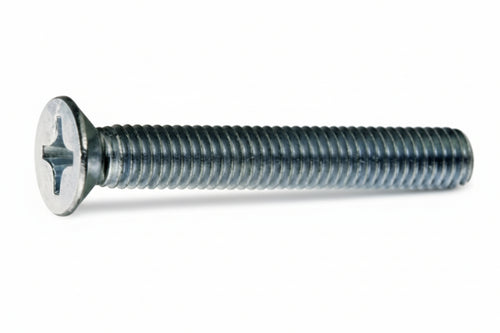 Viti Per Metallo 4.8 Testa Svasata Piana- - Ø Mm.8X80 - 100 Pezzi Ambrovit