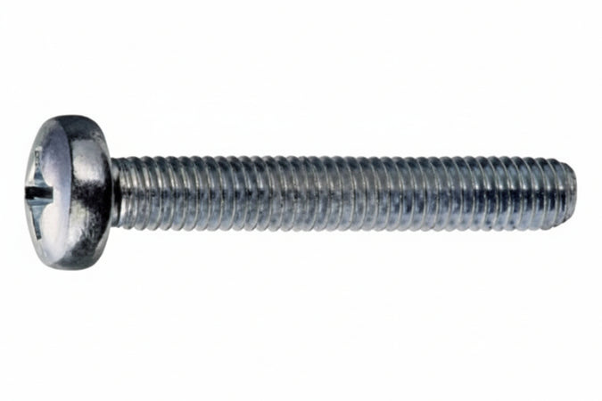 Viti Per Metallo 4.8 Testa Cilindrica Interamente Filettata- - Ø Mm.4X60 - 200 Pezzi Ambrovit